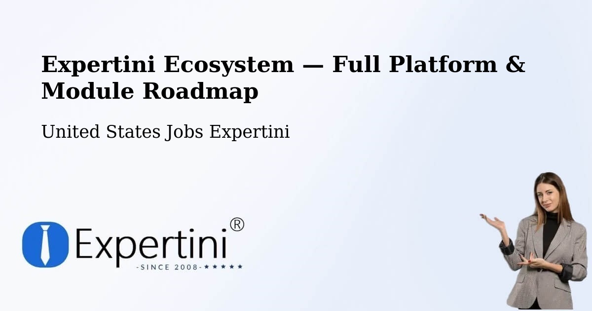 Expertini Ecosystem — Full Platform & Module Roadmap – Boydton